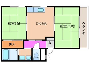 プレアール堺駅前の物件間取画像